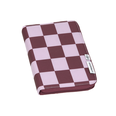 LÄSSIG Protège carnet de santé deep red/lavender
