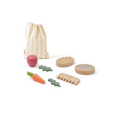 Kids Concept® Kit entretien pour chevaux Fuzzy Friends AIDEN bois