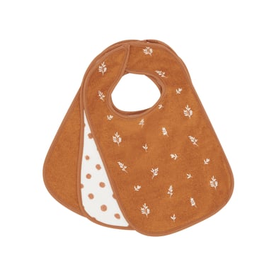 kindsgard Bavoir velcro happaklat pack de 3 branches cannelle