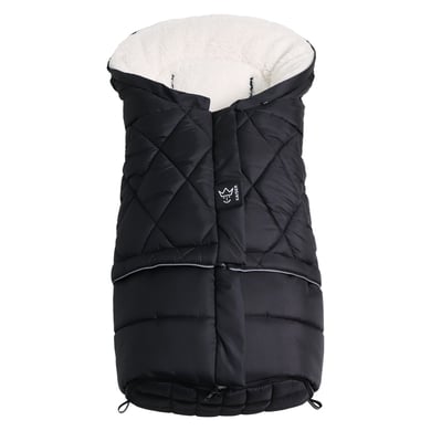 KAISER Chancelière pour poussette universelle hiver MOONY 2en1 black creme