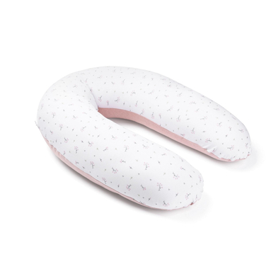 Doomoo doomoo Coussin d'allaitement Flower Pink 180 cm