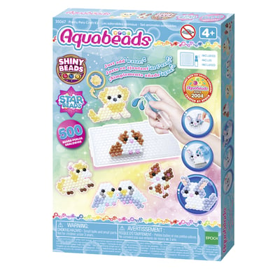 set de manualidades aquabeads cute animals