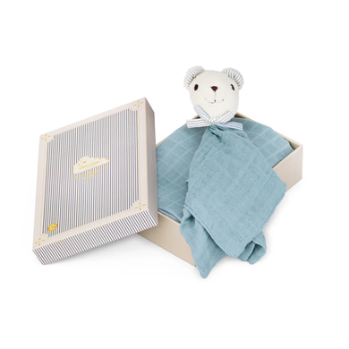 Cam Cam® COPENHAGEN Doudou Coffret Cadeau Classic Stripes Bleu