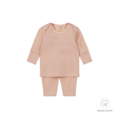 Dirkje Light dusty Babyset 2-delat rosa