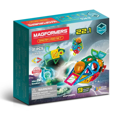 MAGFORMERS® Jeu magnétique Dream Land