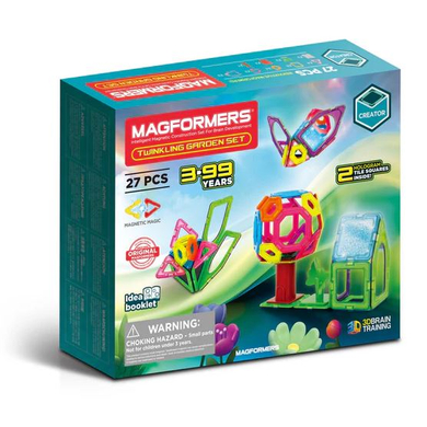 MAGFORMERS® Jeu magnétique Twinkling Garden