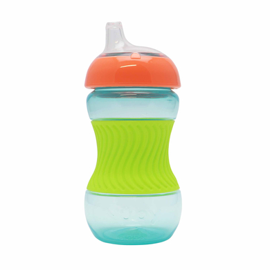 Nuby Gobelet Nûby avec poignée encastrée en silicone 180ml 4 mois et + vert