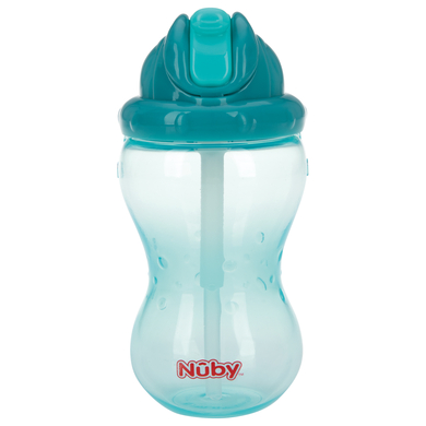 Image of No-Spill Nûby tazza con cannuccia Flip-It 360ml da 12 mesi in aqua059