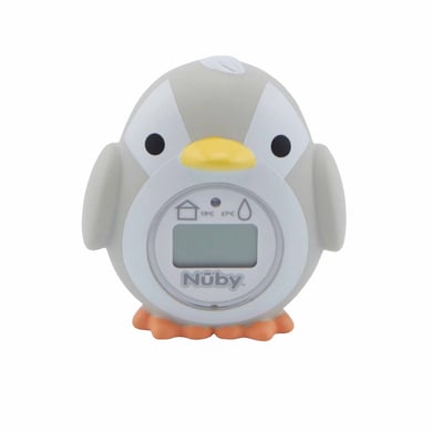 Nuby Thermomètre Nûby pour le bain et la chambre Pingouin