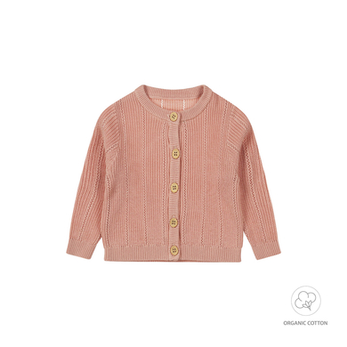 Dirkje Cardigan Dusty rose