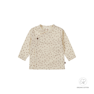 Dirkje T-shirt cache-cœur blanc cassé