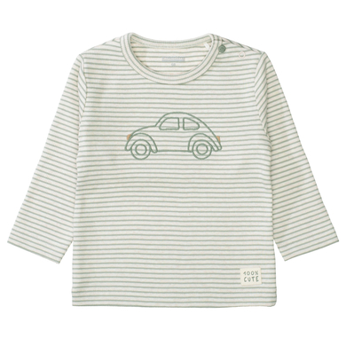 Staccato T-shirt dark green rayé