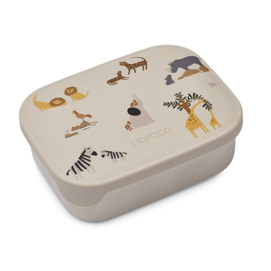 LIEWOOD Boîte à goûter enfant Arthur Mr Bear inox rose