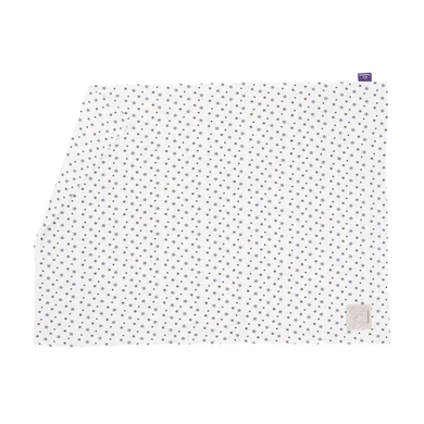 Träumeland Plaid bébé jersey étoiles gris 75x100 cm