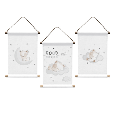 babybest® Tableau mural Amis de la forêt pack de