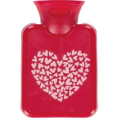 fashy® chauffe-poche 0,3L coeur en rouge