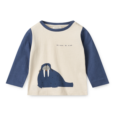 LIEWOOD Apia Placement T-shirt à manches longues walrus/ sandy