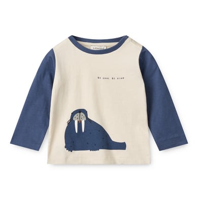 LIEWOOD Apia Placement T-shirt à manches longues walrus/ sandy