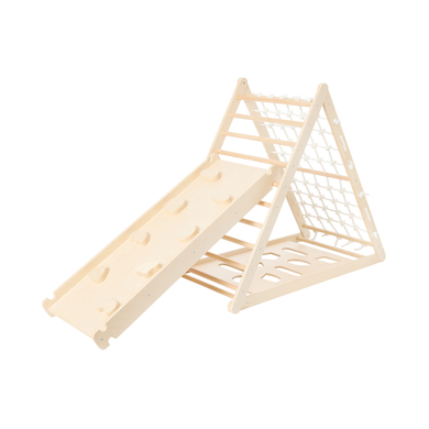 kindsgard Pack triangle d'escalade klatrekant échelle/toboggan klatredet bois naturel