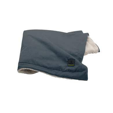 odenwälder Plaid enfant velours côtelé steel 68x100 cm