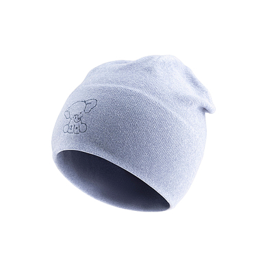 Sterntaler Bonnet éléphant bleu velours