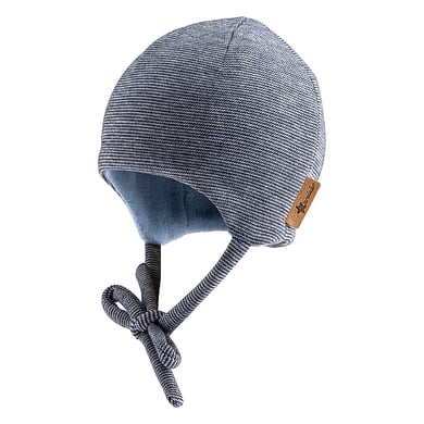 Sterntaler Bonnet à rayures marine