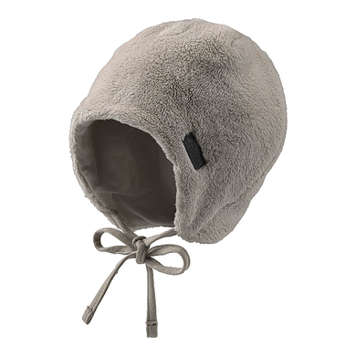 Sterntaler Bonnet peluche gris clair