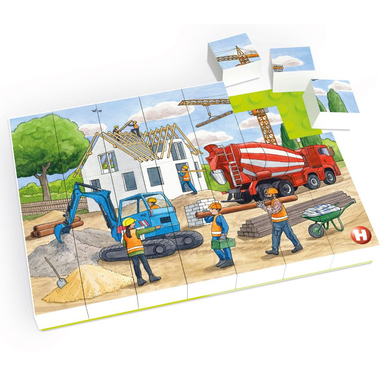 HUBELINO® Puzzle chantier 35 pièces