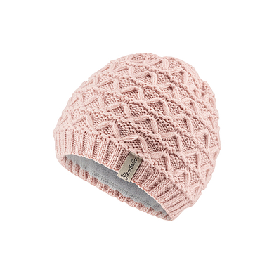 Sterntaler Bonnet tricoté arc-en-ciel rose pâle