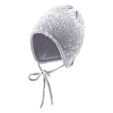 Image of Sterntaler Cappello a maglia con fiocco argento059