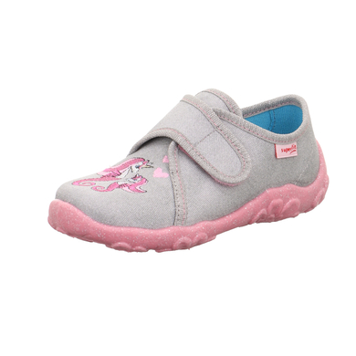superfit Chausson Bonny gris/rose (moyen)