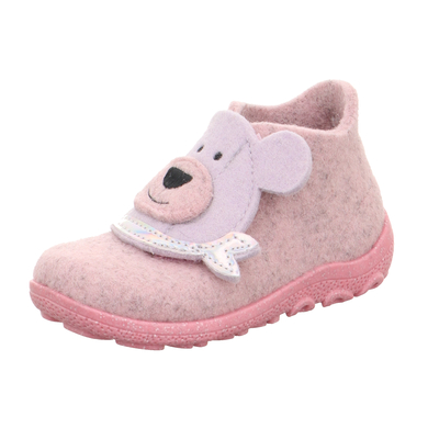 superfit Happy slipper rosa/grå (medium)