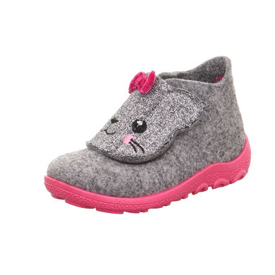 Image of superfit Pantofola Happy grigio chiaro/rosa (media)059