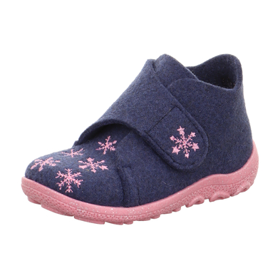 superfit Happy slipper blå/rosa (medium)