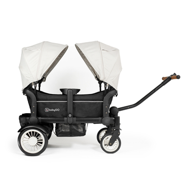 Image of babyGO Carrello da trasporto nero beige059