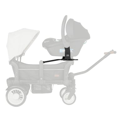 Image of babyGO Rider Accogliente adattatore nero059