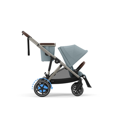 Image of cybex GOLD Passeggino e-Gazelle S Taupe Stormy Blue059