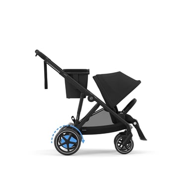 cybex GOLD Poussette électrique e-Gazelle S Black Moon Black