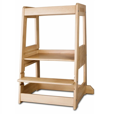 Image of tiSsi® Torre di apprendimento montessoriana fratellare Felix natural059