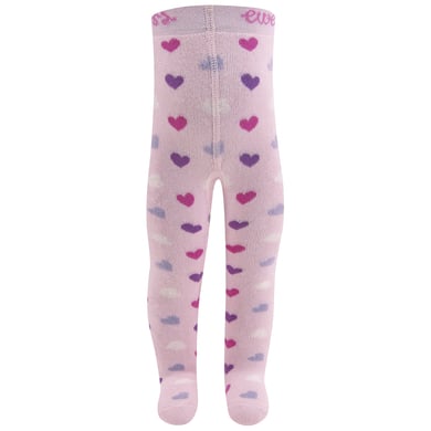 Ewers Collants thermiques Coeurs rose clair