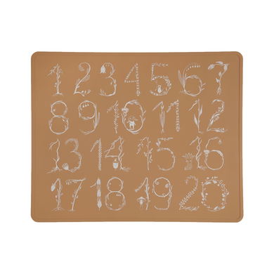 Image of lille VILDE Set da pranzo e da gioco Numbers in terracotta059