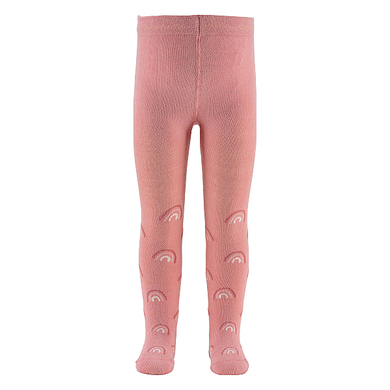 Sterntaler Collants arc-en-ciel rose mat