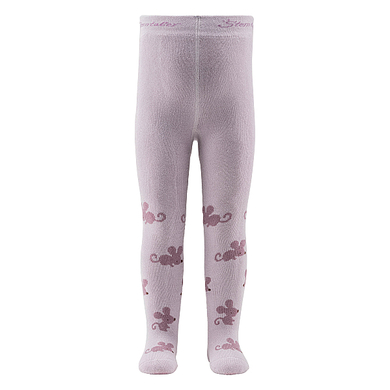 Sterntaler Collants souris violet pâle
