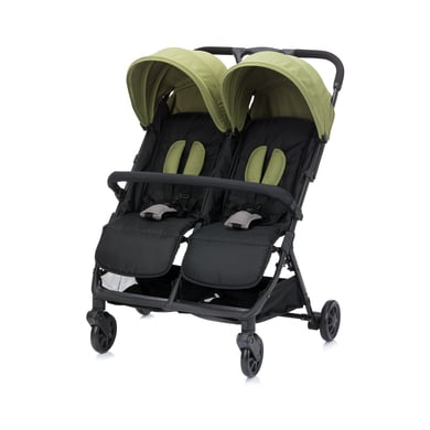 Fill Tweeling kinderwagen Tweeling zwart groen