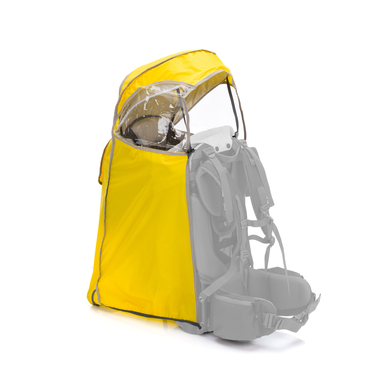 fillikid Habillage pluie pour porte-bébé dorsal jaune modèles 18003+18004