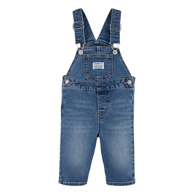 Image of Jeans Levi's® Denim con bavaglino per bambini - Blu scuro059