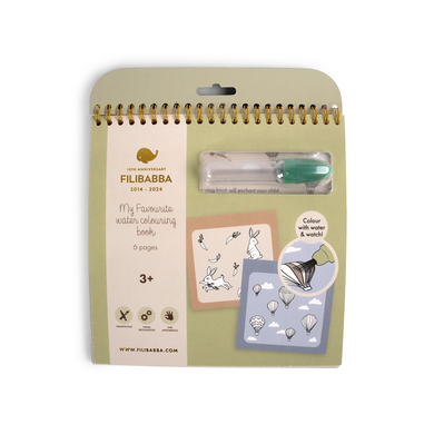 Filibabba Il mio libro preferito da colorare con l'acqua - FILIBABBA-Favoriti