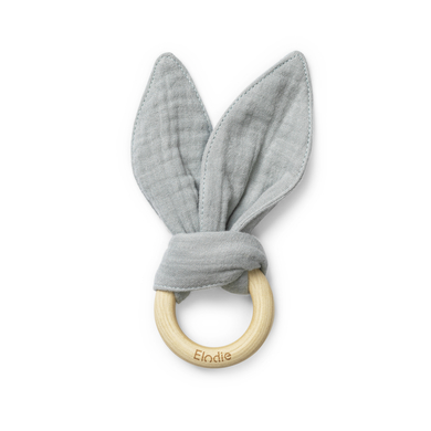 Elodie Anneau de dentition bois, mineral green