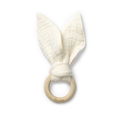 Elodie Anneau de dentition bois, vanilla white