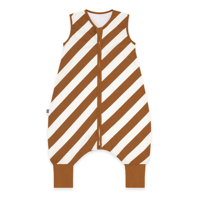 emma & noah Gigoteuse à pieds rayures toffee TOG 1.0